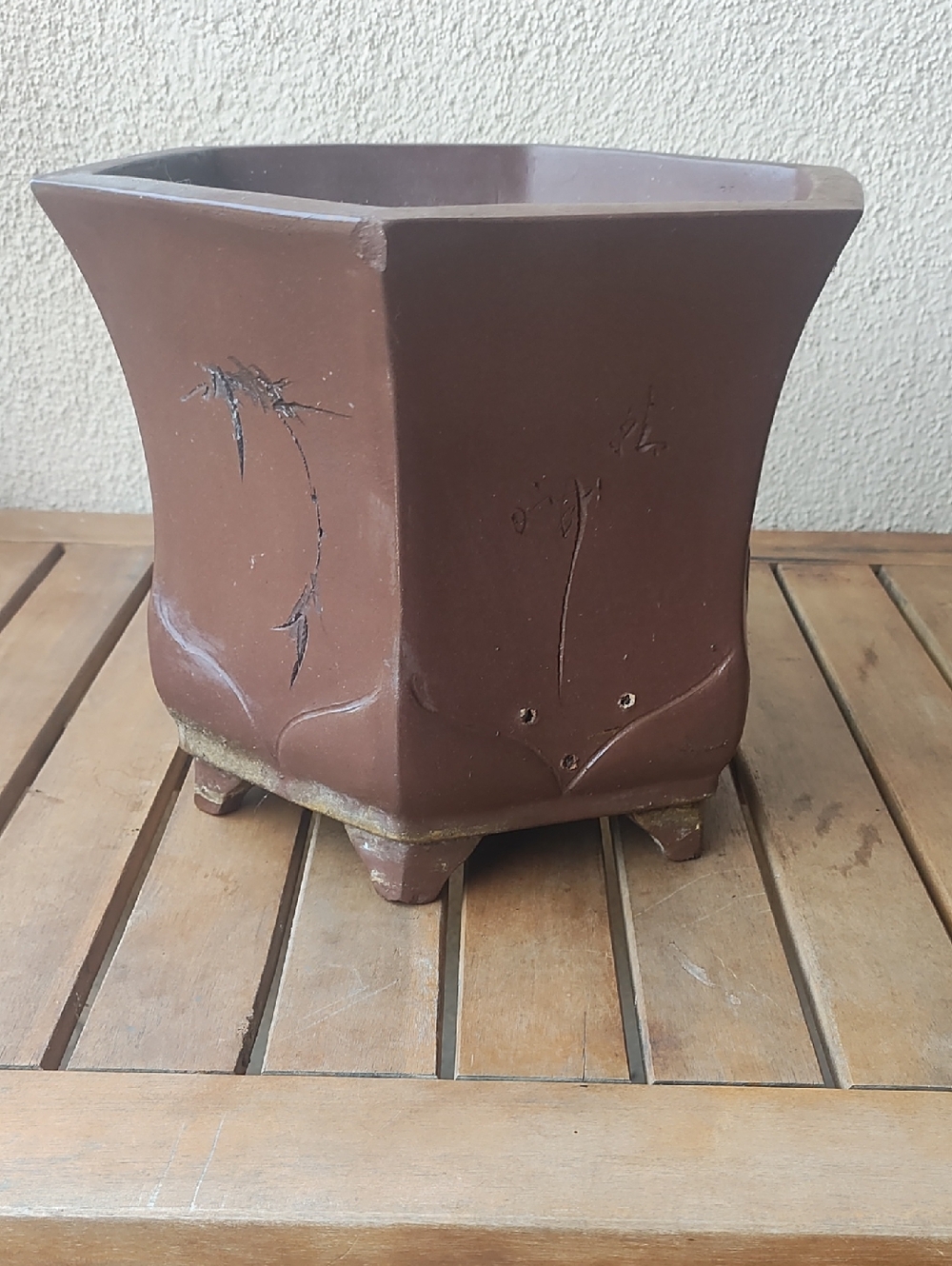 Medium Bonsai Pot planter-hexagon